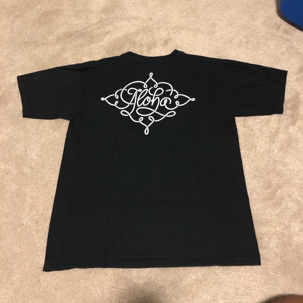 In4mation Black Aloha Tee